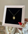 Golden Bee Kolye