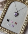 Fiyonk Charmlı Fotoğraflı Kolye ( 1.5 cm )