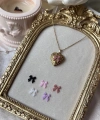 Fiyonk Charmlı Fotoğraflı Kolye ( 1.5 cm )
