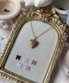 Fiyonk Charmlı Fotoğraflı Kolye ( 1.5 cm )