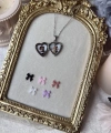 Fiyonk Charmlı Fotoğraflı Kolye ( 1.5 cm )