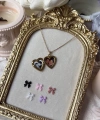 Fiyonk Charmlı Fotoğraflı Kolye ( 1.5 cm )