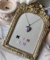 Fiyonk Charmlı Fotoğraflı Kolye ( 1.5 cm )