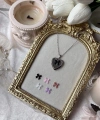Fiyonk Charmlı Fotoğraflı Kolye ( 1,7 cm )
