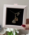 Harfli Asansörlü Fotoğraflı Kolye ( 1,5 cm )