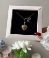 Harfli Asansörlü Fotoğraflı Kolye ( 1,5 cm )
