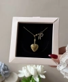 Harfli Asansörlü Fotoğraflı Kolye ( 1,5 cm )
