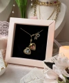 Harfli Asansörlü Fotoğraflı Kolye ( 1,5 cm )