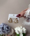 Golden Prism Küpe