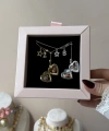 Harfli Asansörlü Fotoğraflı Kolye ( 1,5 cm )