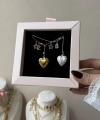 Harfli Asansörlü Fotoğraflı Kolye ( 1,5 cm )