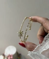 Prenses Peri Sarmaşığı Kelepçe Bileklik
