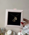 Fotoğraflı Kapaklı Kalp Kolye (1,5cm)