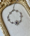 Amethyst Soleil Zincir Bileklik