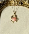 Pink Crab Kolye