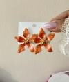 Amber Bloom Küpe