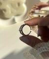 Oval Taşlı Prenses Yüzük