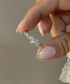 Pembe Taşlı Kurdele Yüzük