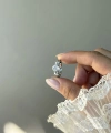 Damla Taşlı Taç Yüzük