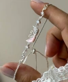 Taşlı Kuğu Asansör Bileklik