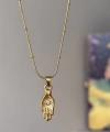 Hamsa Eli Göz Kolye