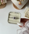 Amethyst Snowflake Yüzük