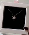 Crystal Flower Kolye