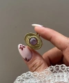 Gilded Amulet Yüzük