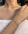 Gilded Eye Amulet Gümüş Bileklik ve Kolye Seti