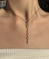 Hamsa Yıldızlı Y Kolye