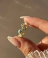 Mint Blossom Yüzük