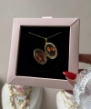 Oval Fotoğraflı Kolye