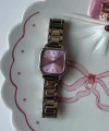 Pembe Kadran Klasik Vintage Saat