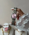 Pembe Kadran Klasik Vintage Saat