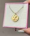 Tulip Medallion Kolye