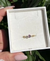 Mor Taşlı Mini Vintage Yüzük