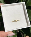 Krem Taşlı Mini Vintage Yüzük