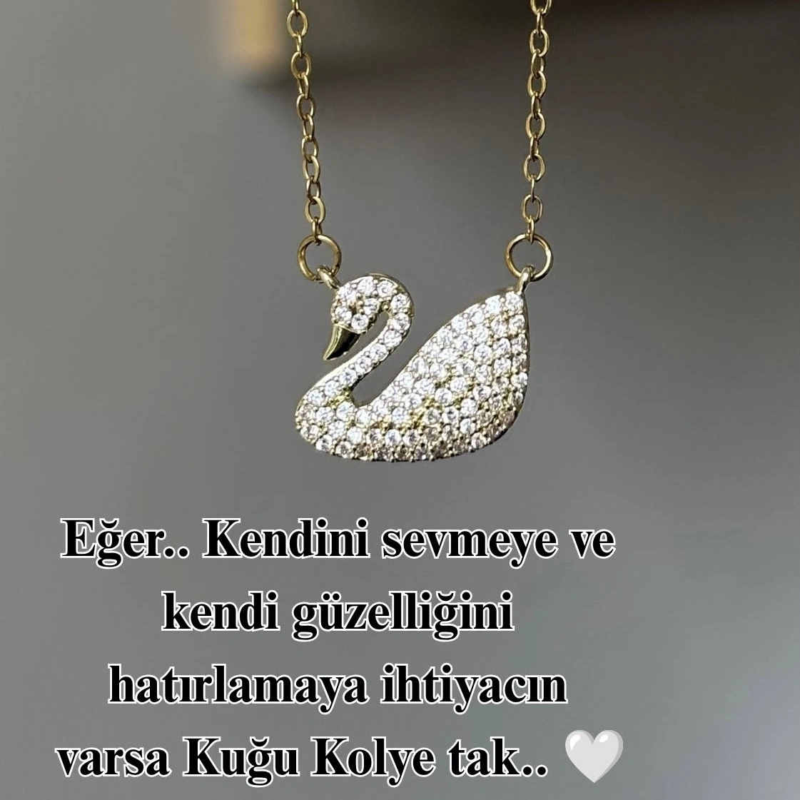Kuğu Kolye