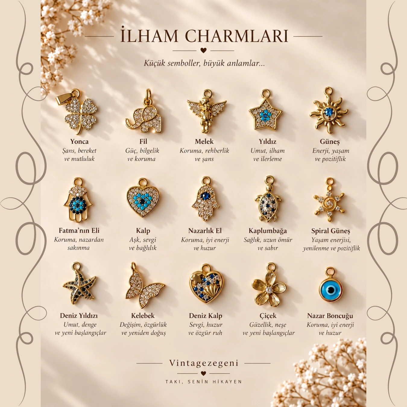 Anlamlı İlham Charmları