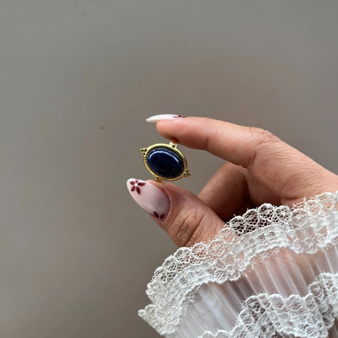 Azure Amulet Yüzük