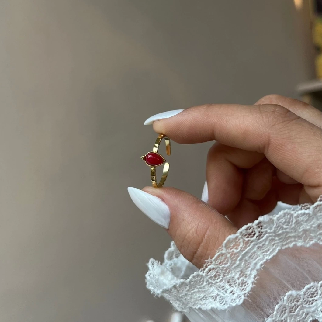 Golden Cherry Yüzük