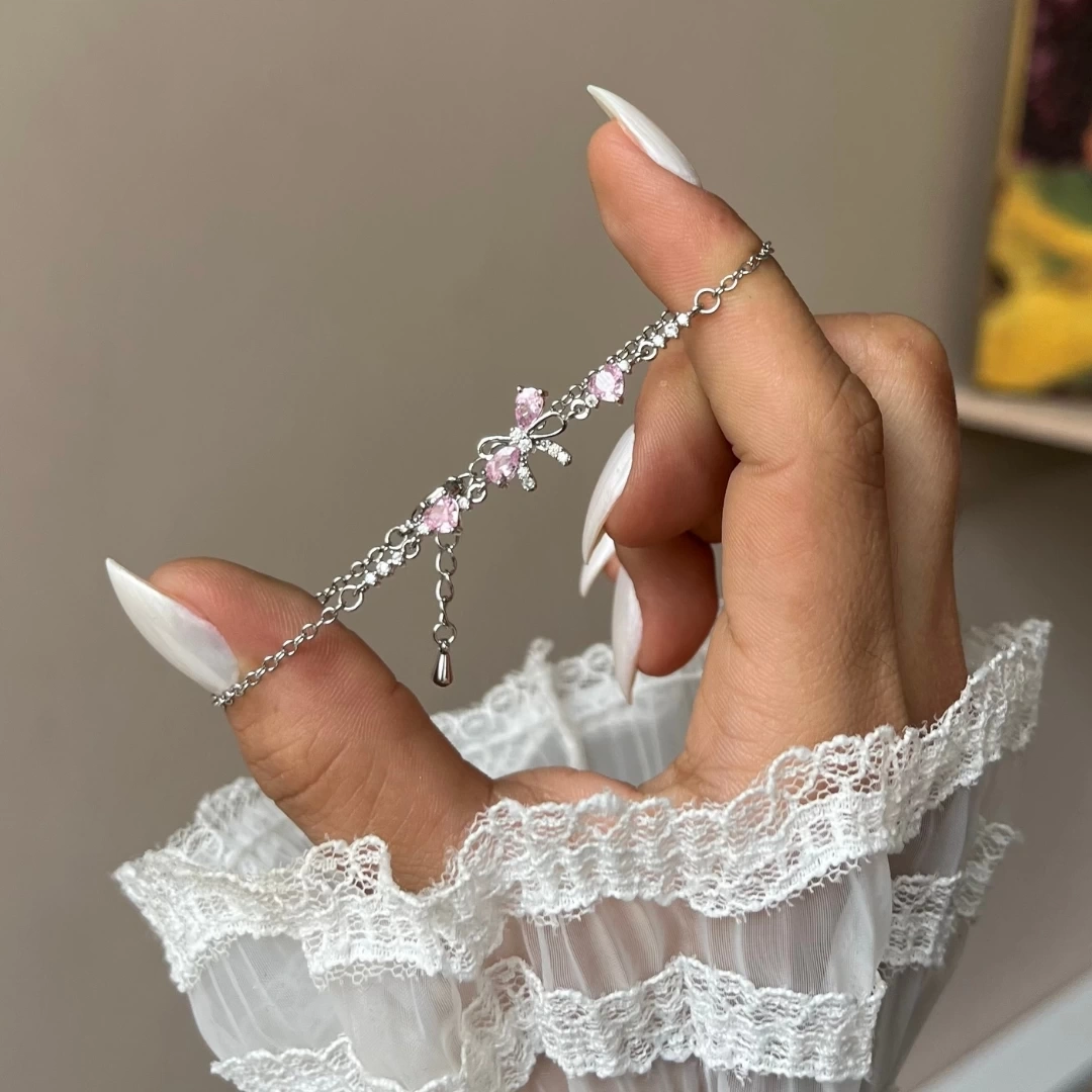 Pink Ribbon Bileklik