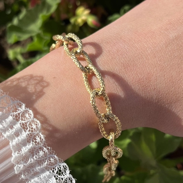 Vintage Zincir Bileklik