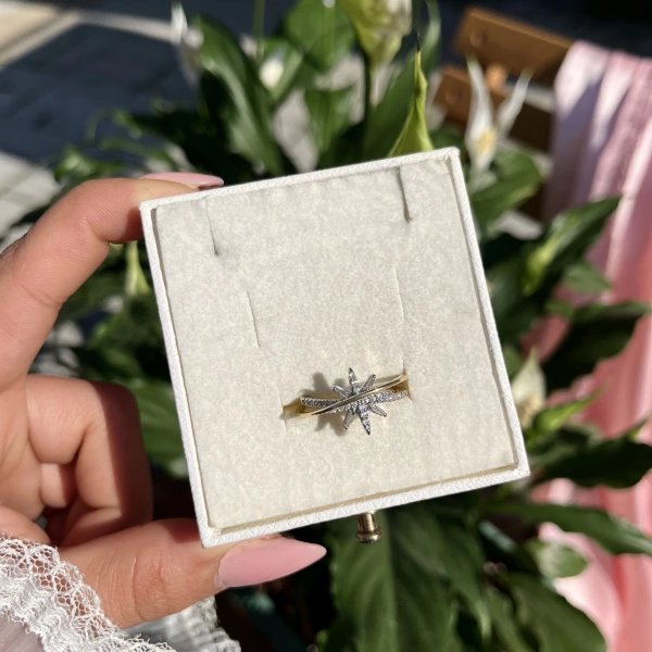 Kutup Yıldızı Vintage Yüzük
