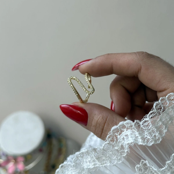 Golden Wave Yüzük
