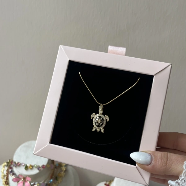 Tiny Turtle Kolye