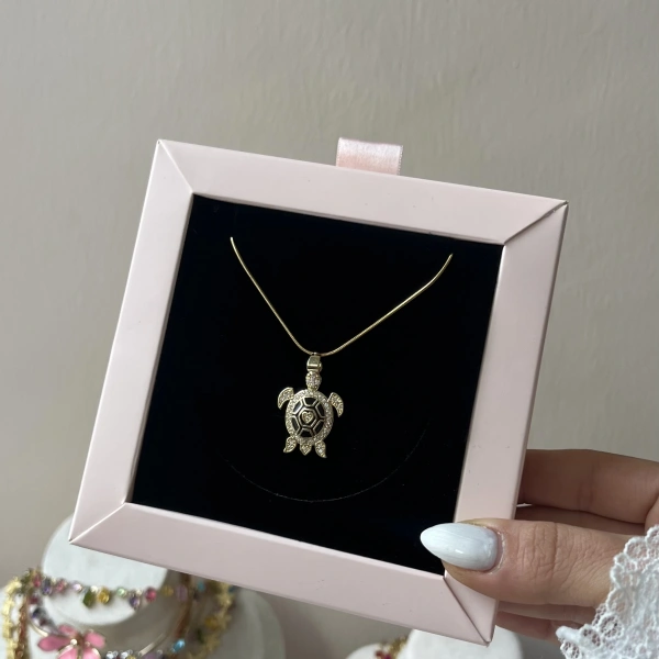 Tiny Turtle Kolye