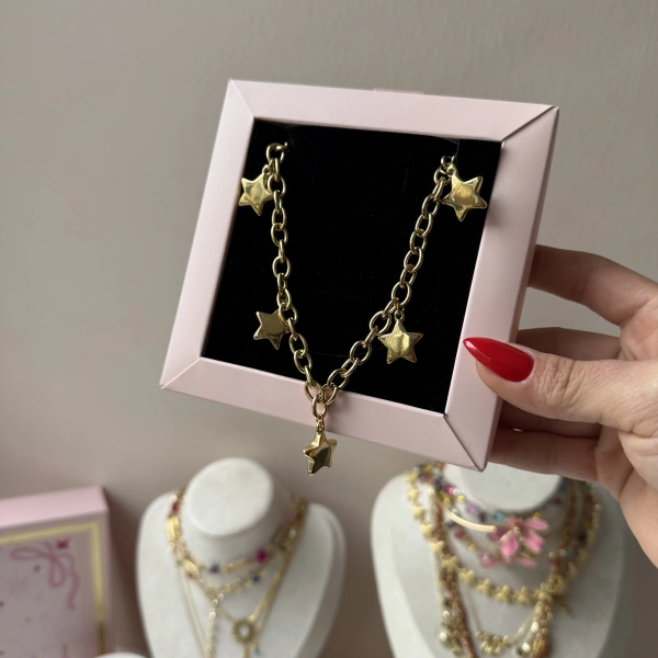 Star Burst Loop Kolye
