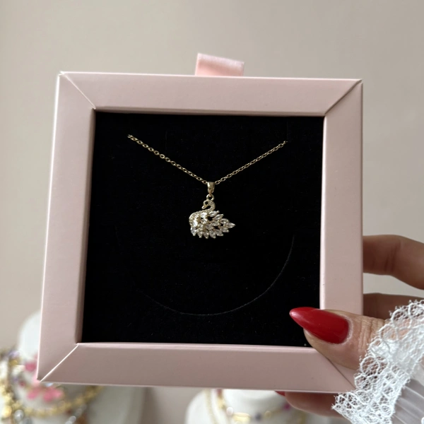 Élégance Swan Kolye