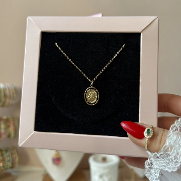 Golden Bee Kolye